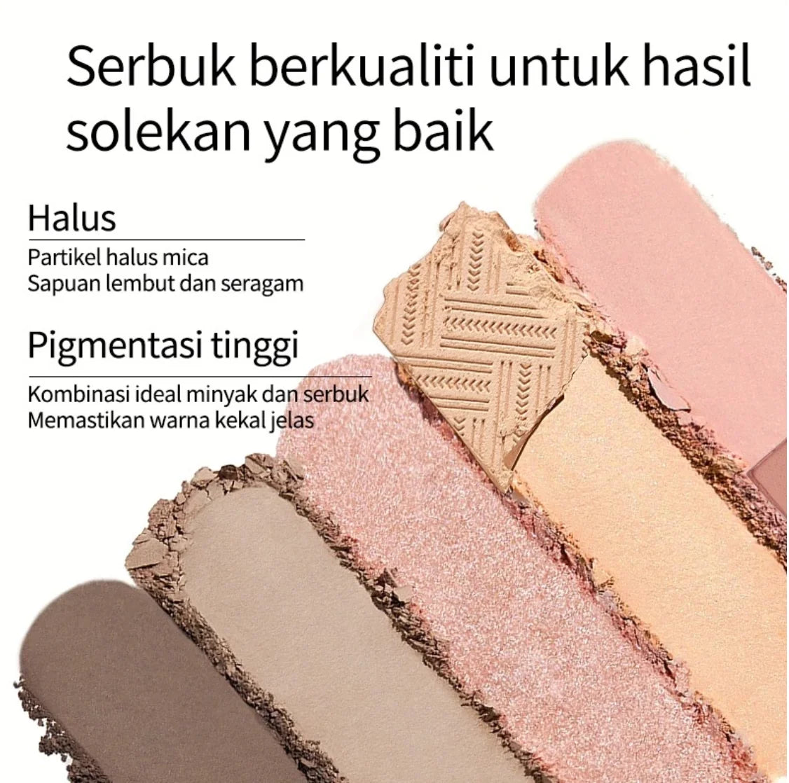 Mooekiss Eyeshadow Palette Multiple Colors One Palette Multipurpose 8.5g Makeup Cosmetics Zpaxo