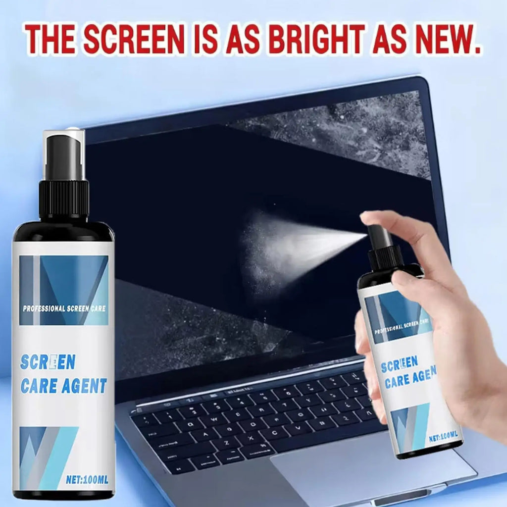 Phone Screen Cleaner Spray Anti Fog Lens Wipe Solution Camera Glasses