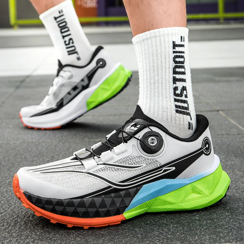 Men's Casual Sneakers Luxury Trainer Shoes Breathable Race Running