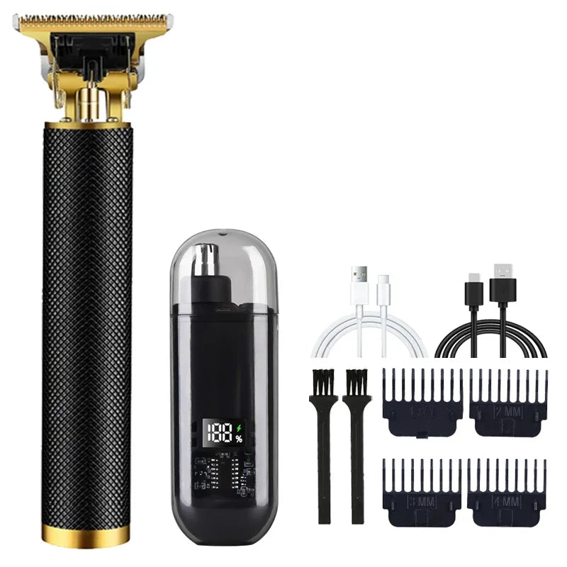 WEEME 806-HW Electric Hair Clipper UBS Rechargeable Cordless Beard Trimmer Men Powerful Electric Hair Clipper Trimming Tool Zpaxo 061-BlackMesh-VHS