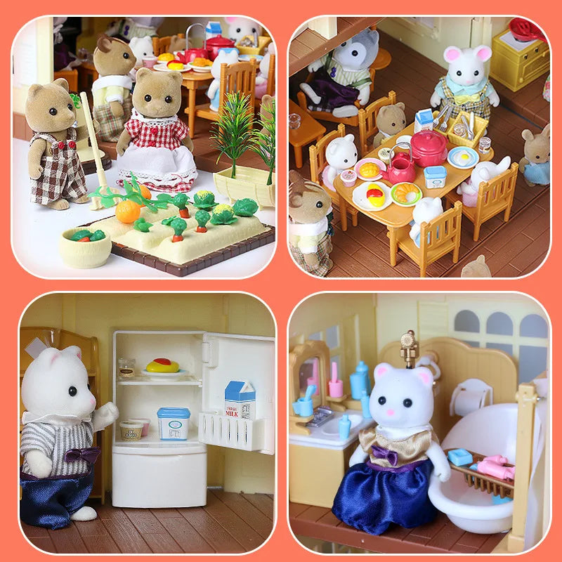 Dollhouse Miniature Box Packaging 1 12 Furniture Kitchen Bathroom