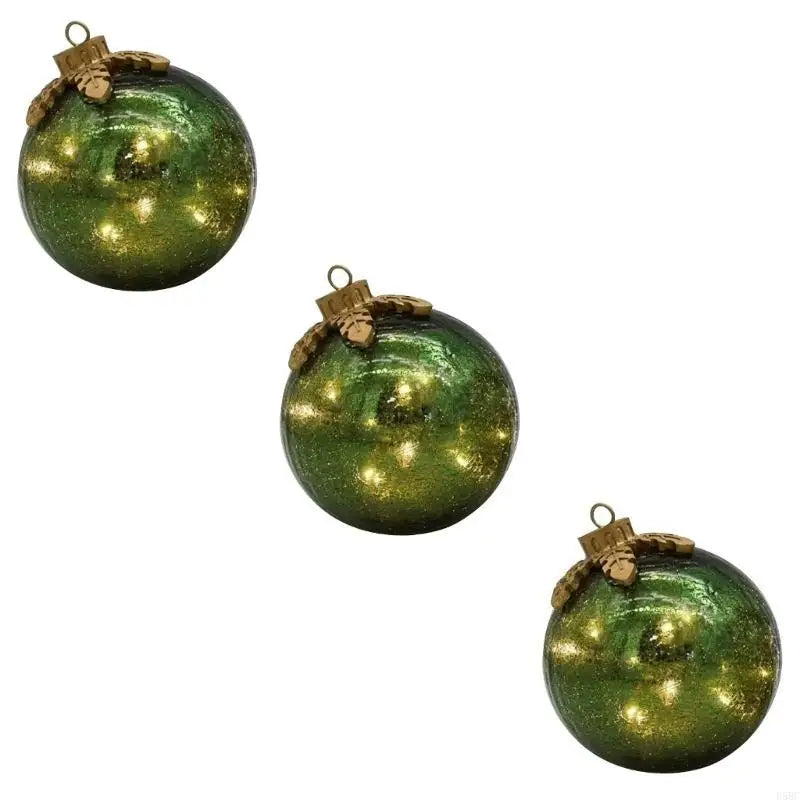 3 Christmas Display Items LED Lights Battery Operation