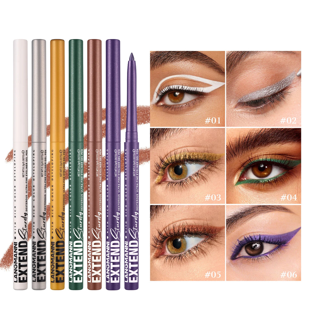 Waterproof Sweat Resistant Eyeliner Pen Durable Easy Fast Drying