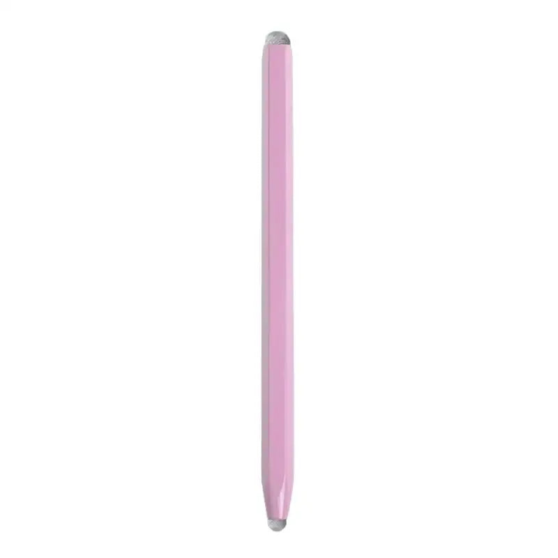 652F Double Tip Styluses Pen With Precise Tip And Rubber Head For Tablets Phone Drawing Note Taking Pressure Sensitivity Zpaxo Pink CN