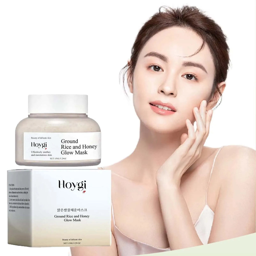 Hoygi Rice & Honey Face Mask – Hydrating, Brightening, Pore Minimizing Hydrating Face Mask Zpaxo
