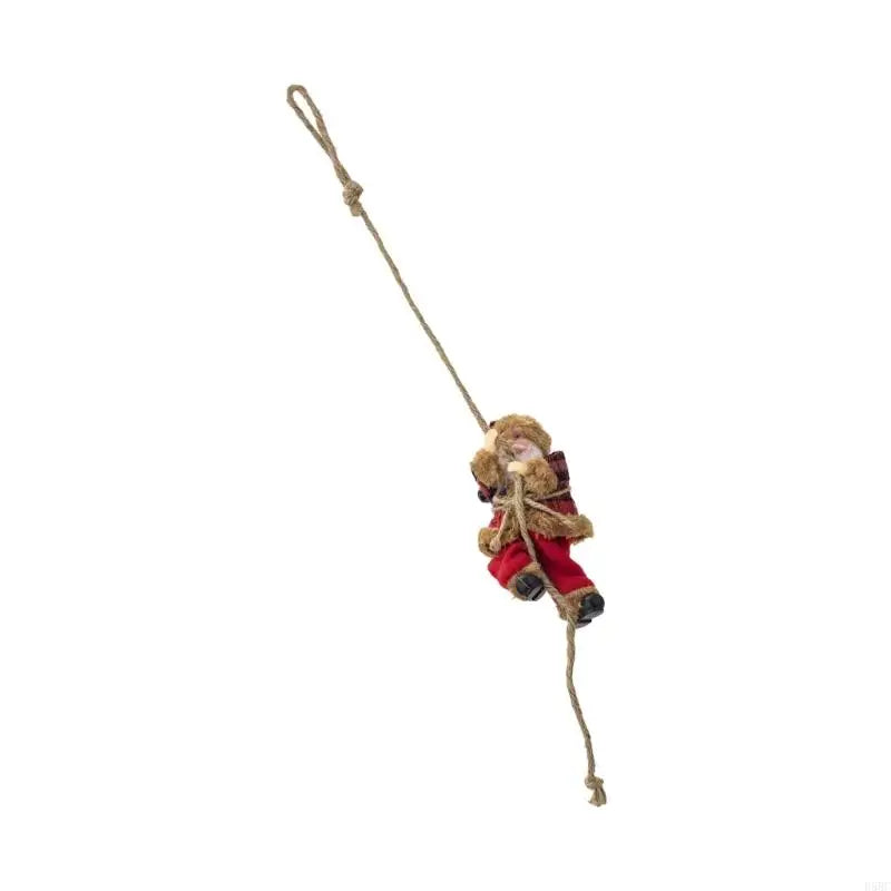 Christmas Tree Santa Hanging Decorations Rope Clause Resin Ornament
