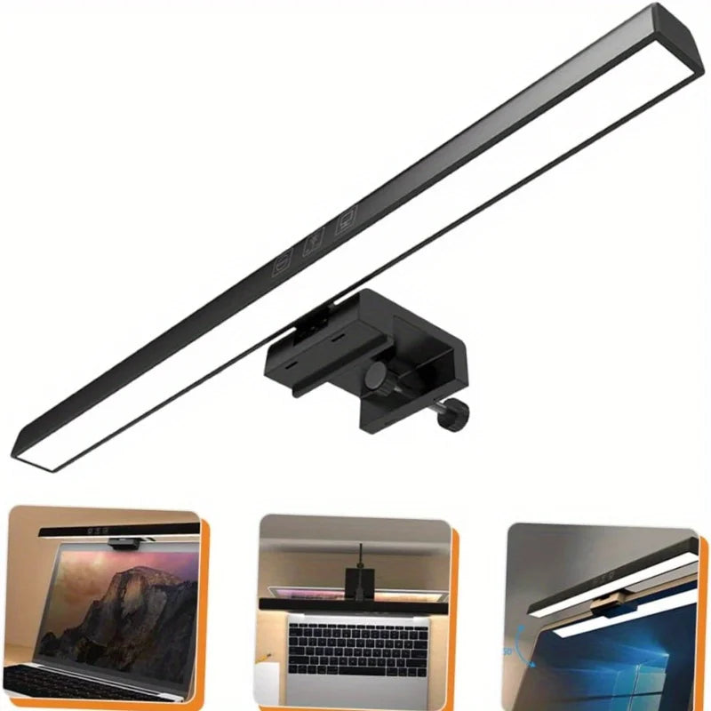 LED Laptop Computer Screen Light USB-C Power Supply Touch Control