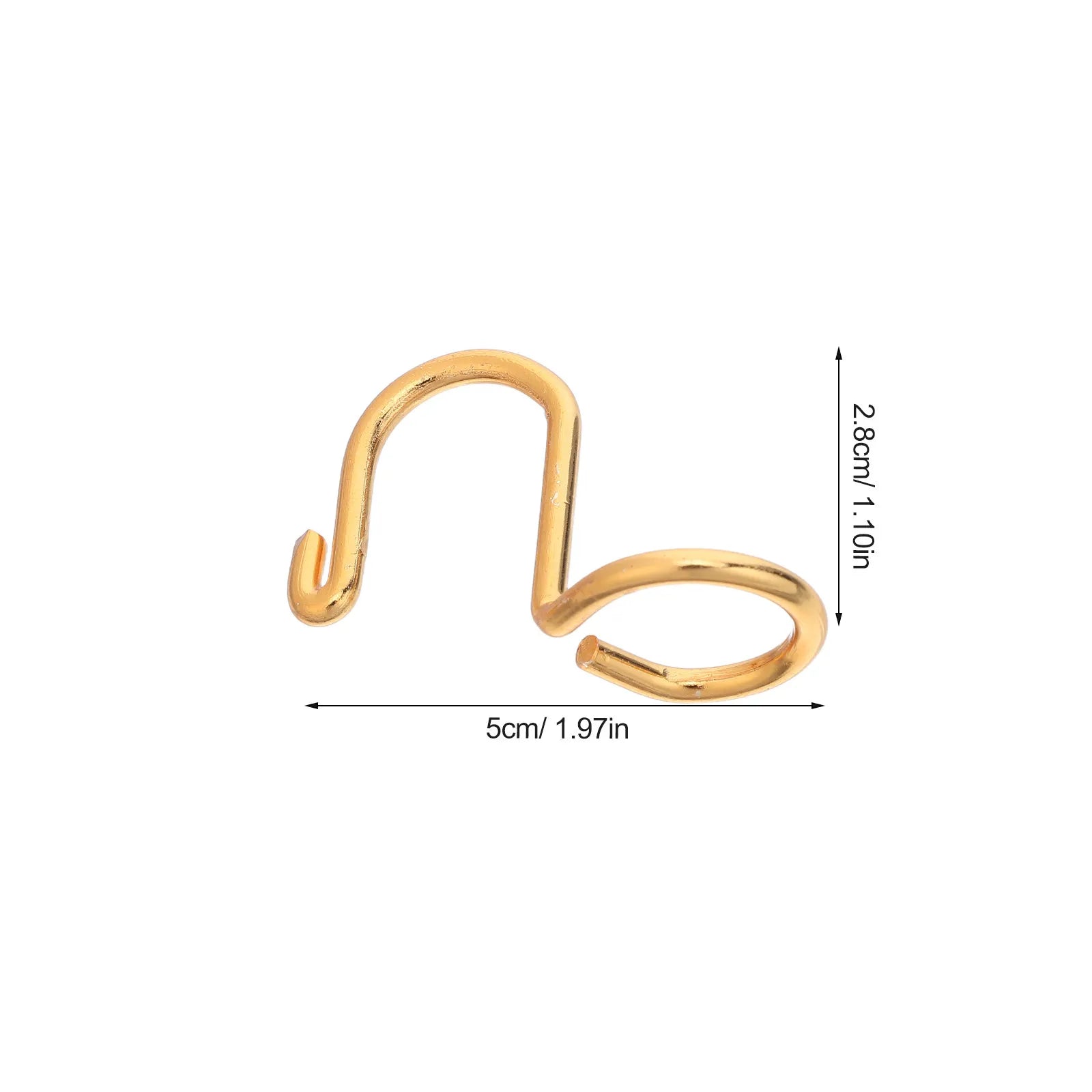 10Pcs Clothes Hanger Connector Hooks Wardrobe Space Saving Clips Cascading Extender Hooks Closet Organizer for Heavy Clothes Zpaxo