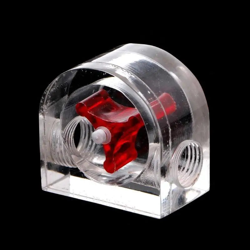 652F G1 4 Thread Port Female 8 Impellers Turbine Water Tank Meter Zpaxo