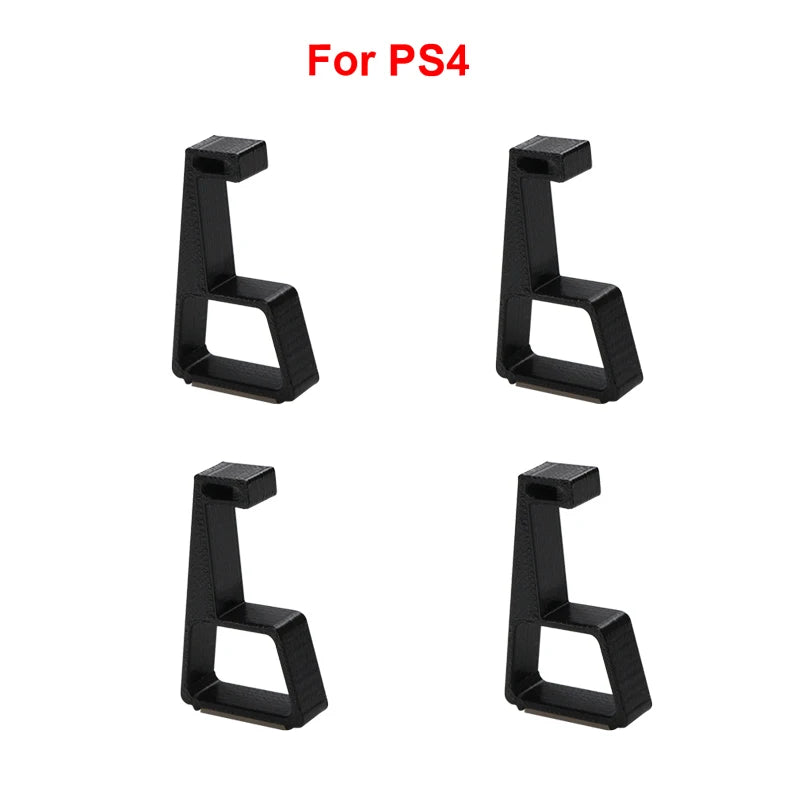 4pcs Cooling Horizontal Holder For PS4 Slim /PS4 Pro Feet Stand Game Machine Cooling Anti-Slip Bracket For PS4 Console Accessory Zpaxo For PS4