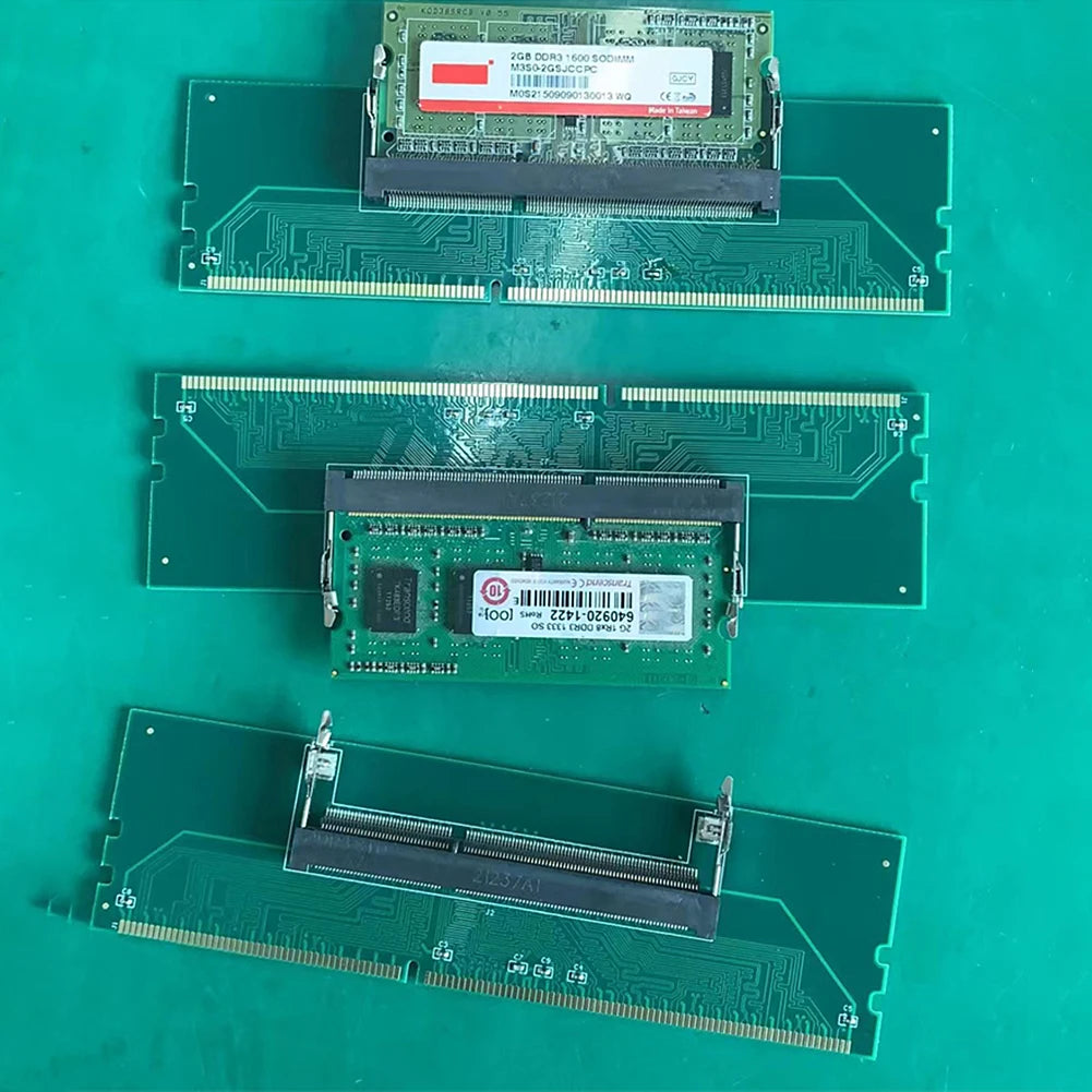 Laptop Desktop Memory Adapter Card DDR3 DDR4 DDR5 SO-DIMM DIMM Zpaxo