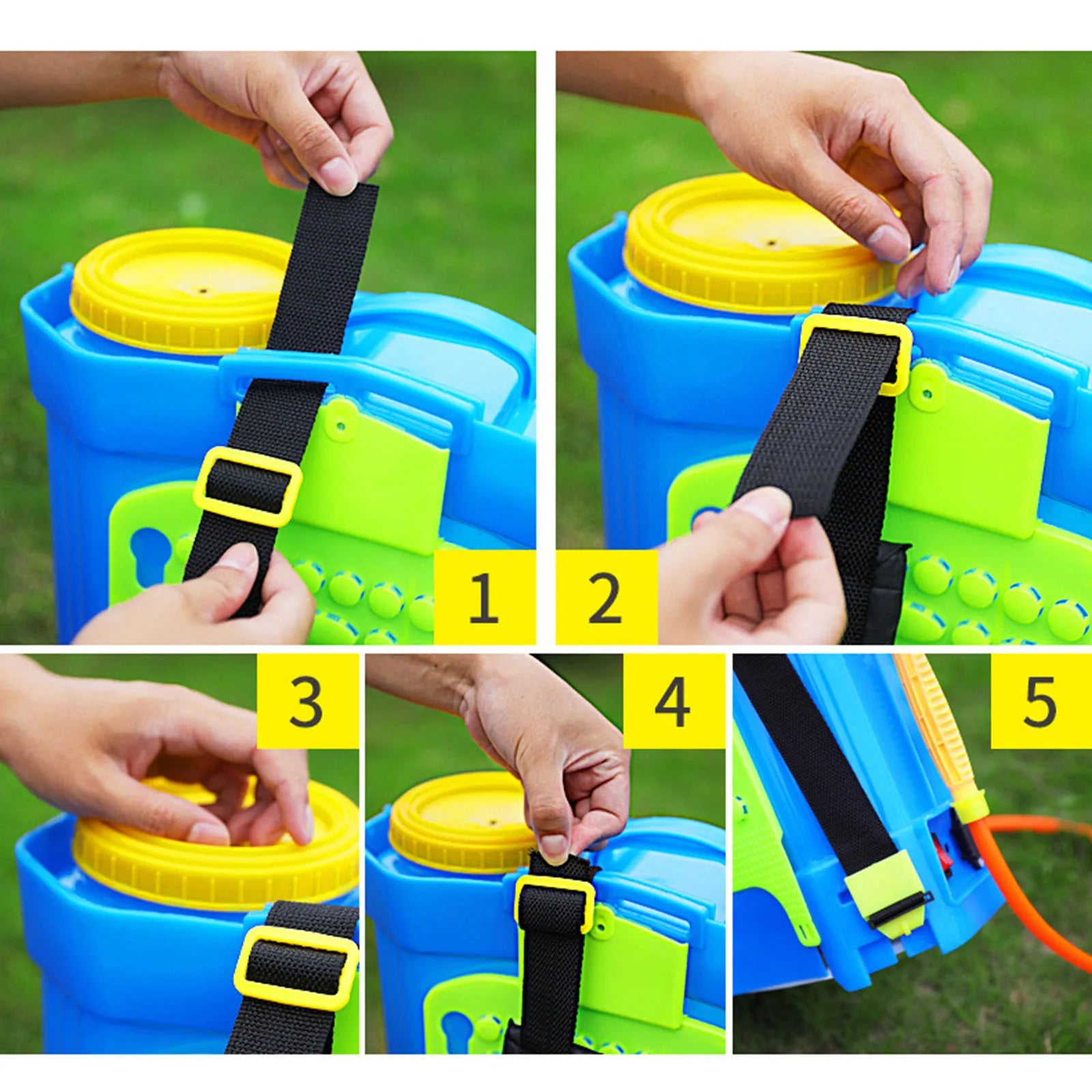 2 Pieces Backpack Sprayer Replacement Straps Nylon Manual Shoulder Sprayer Strap Belts Adjustable Garden Sprayer Accessories Zpaxo