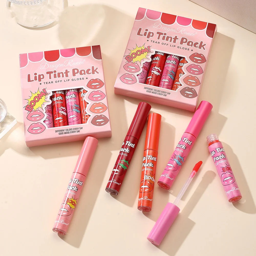Tear off lipstick lipstick moisturizing and moisturizing lipstick lipstick film Tear off lipstick lipstick waterproof and color fast lipstick lipstick case Zpaxo