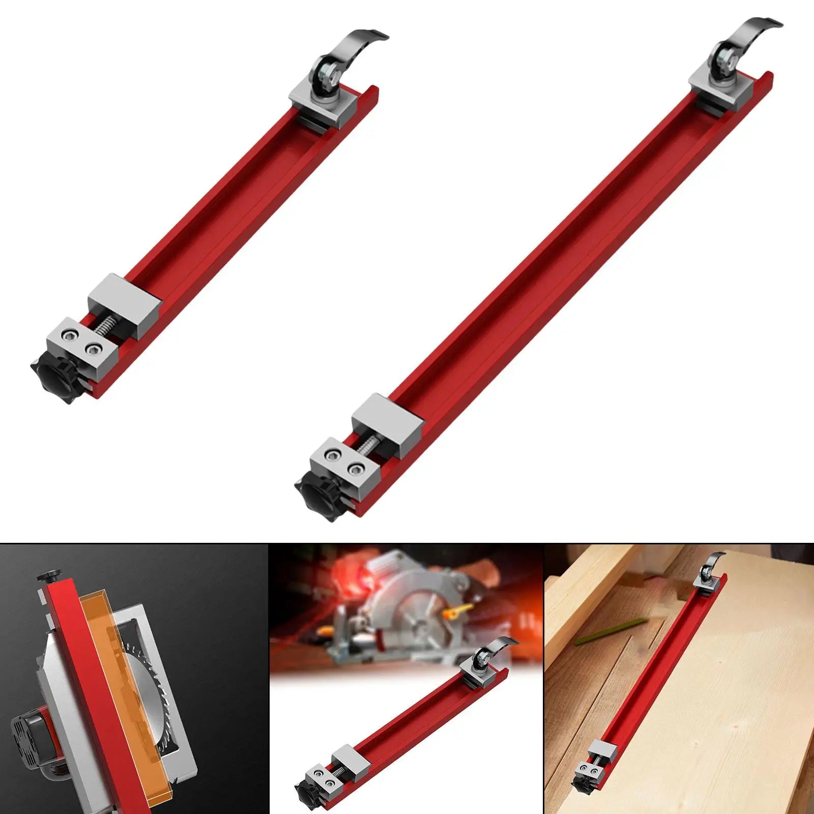 Adjustable cutting machine base guide, clamp for circular saw milling machine, Zpaxo