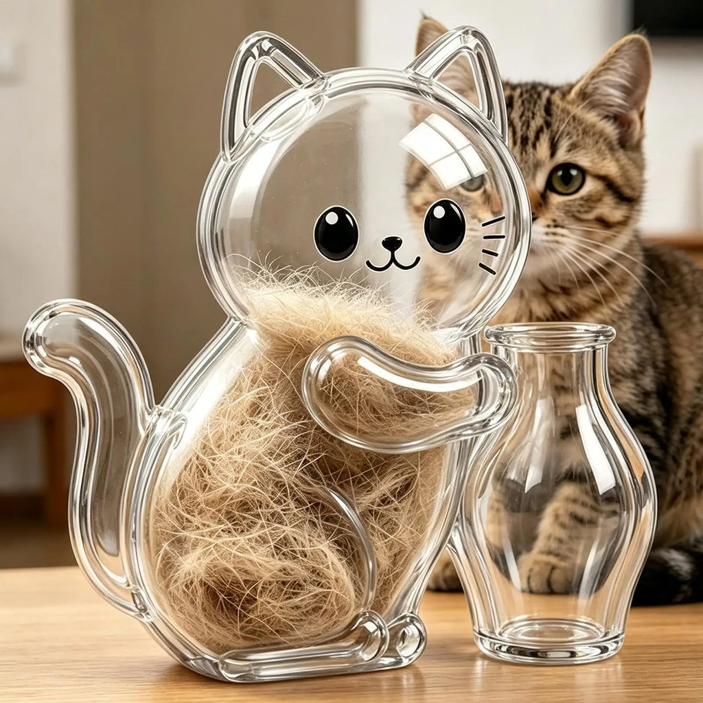 Cat Whisker Holder Magnet Kitten Whisker Collector Kitten Hair Container Magnets For Homeowners Animal Lovers Pet Parents Zpaxo