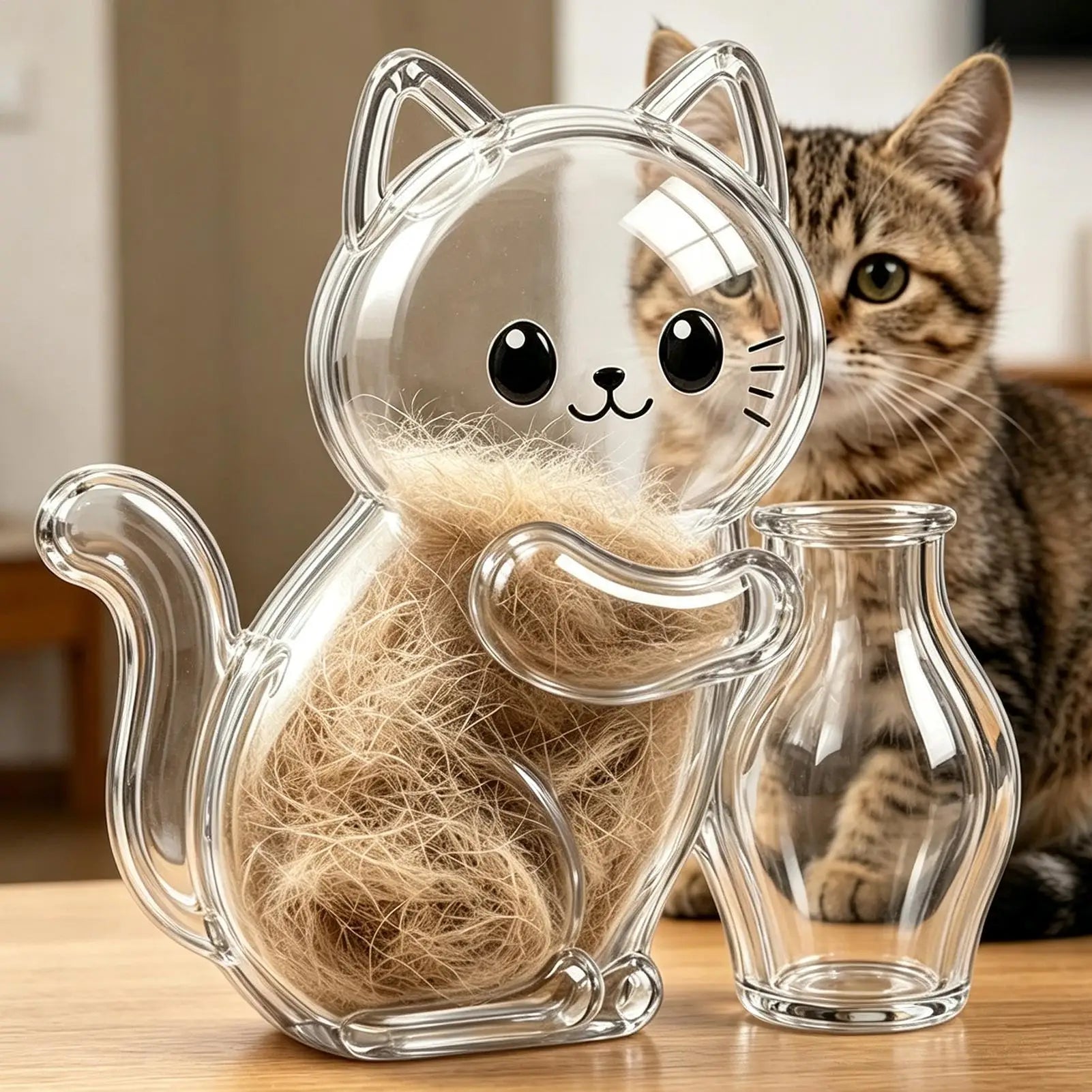 Cat Whisker Holder Magnet Kitten Whisker Collector Kitten Hair Container Magnets For Homeowners Animal Lovers Pet Parents Zpaxo