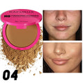 4 Oil Control Matte Face Powder Long Lasting Flawless Setting Makeup