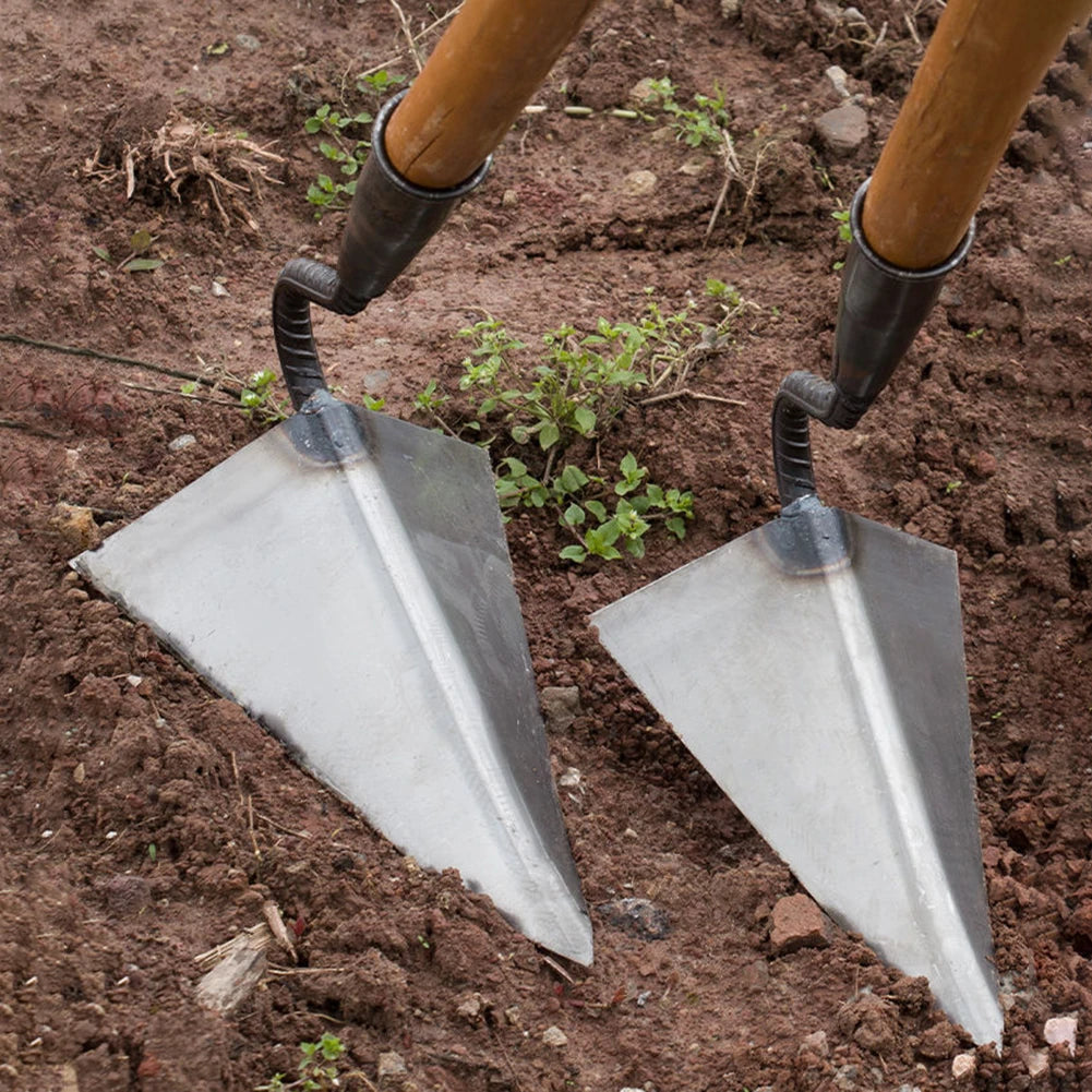 Farm Tools Hoes Triangle Small Tip Hoe Plowing Hand Plow Manual
