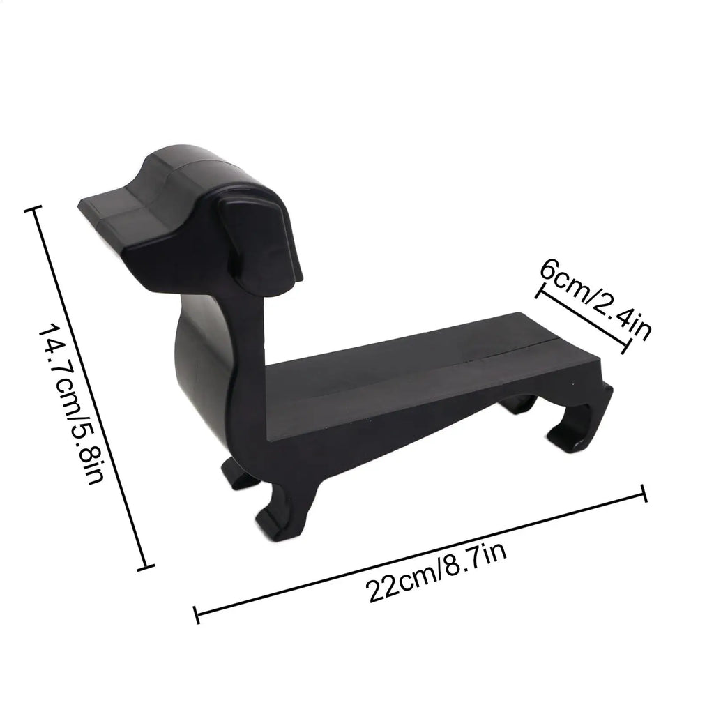 Dog Wine Bottle Holder Dachshund Cute Kitchen Counter Organizer Stand