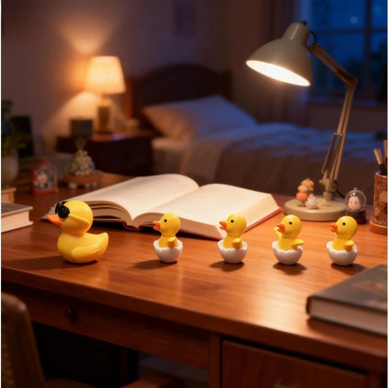 Cute Rubber Duck Car Decor Design Dashboard Ornament Interior