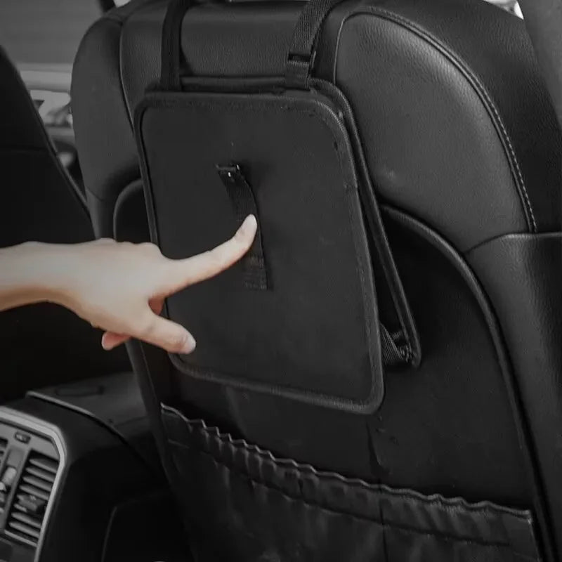 Car Trash Can Folding Portable Multifunctional Seat Back Hanging Storage Bag Waterproof Car Storage Bag Zpaxo