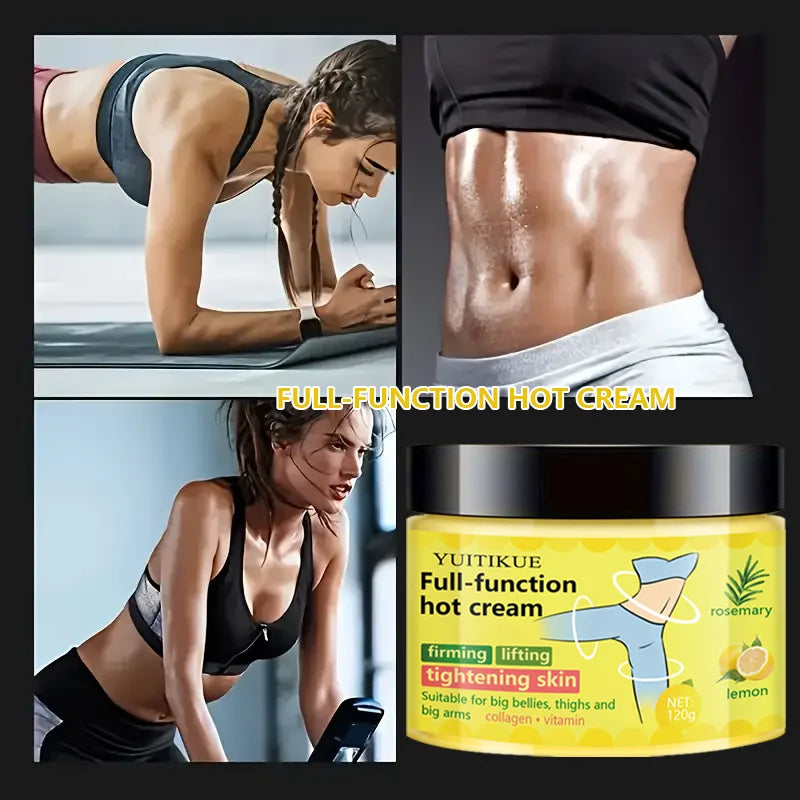 YUITIKUE Hot Sculpting Firming Cream 120g – Belly, Thighs & Arms Body Sculpting Cream Zpaxo