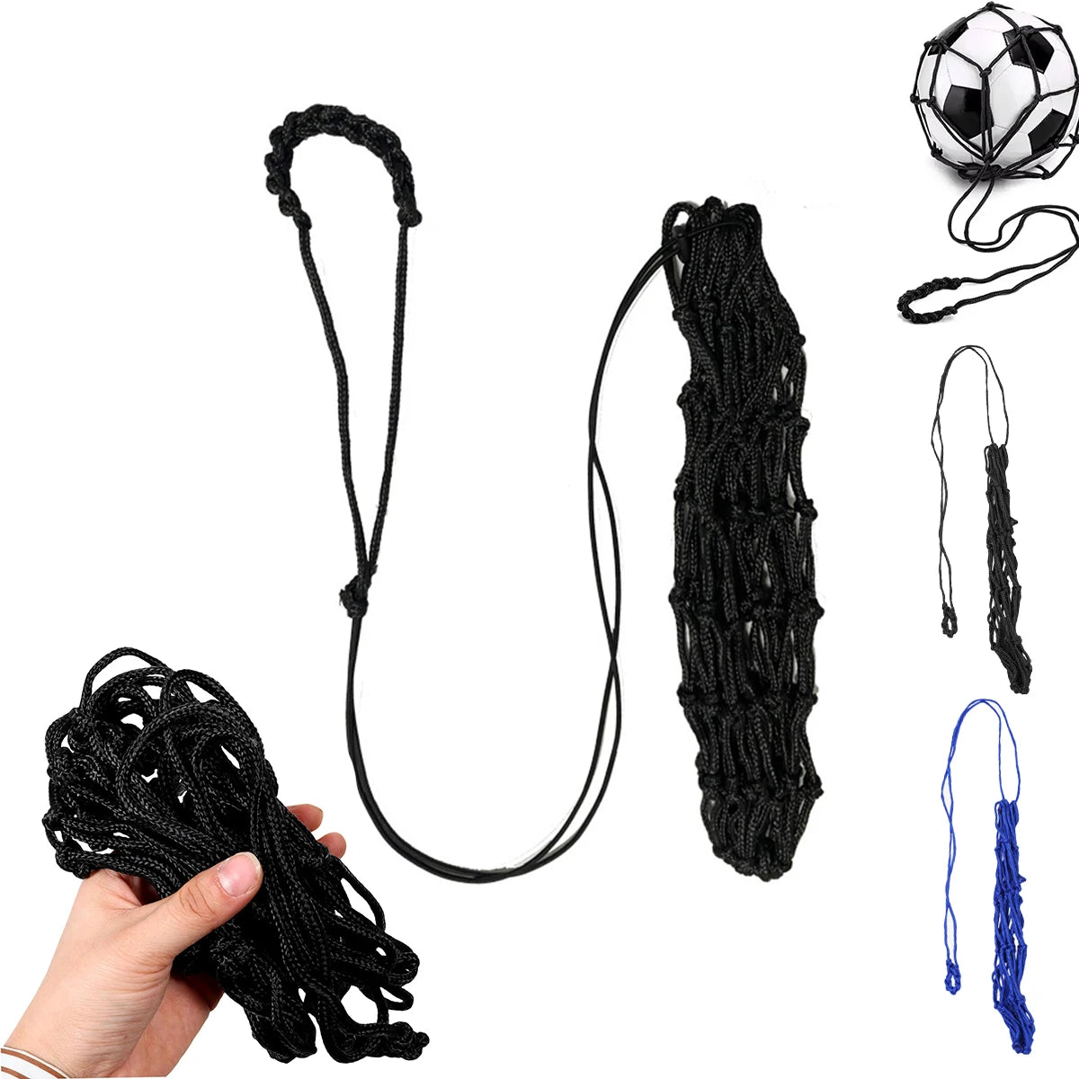 Soccer Kick Trainer – Elastic Juggling Strap for Size 3–5 Balls
