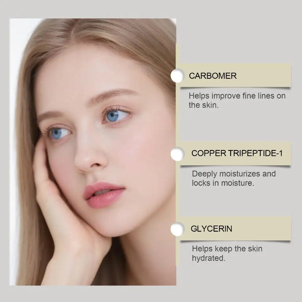 Copper Peptide Serum – Anti-Wrinkle, Hydrating & Skin Repair Face Serum Zpaxo