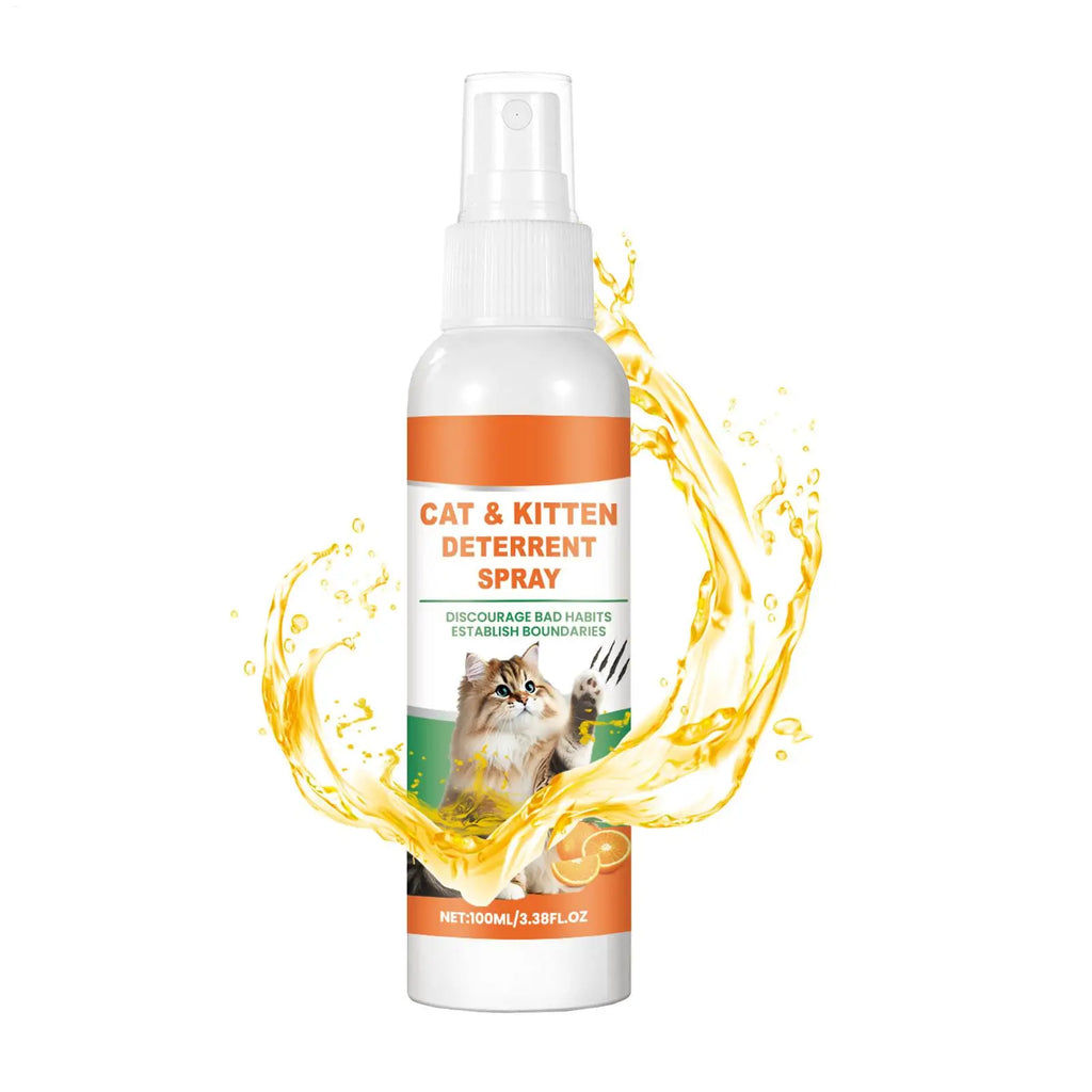 No Scratch Spray for Cats 100ml Anti Scratch Furniture Protector Spray Cat Training Spray to to Keep Cats off Furniture Sofas Zpaxo