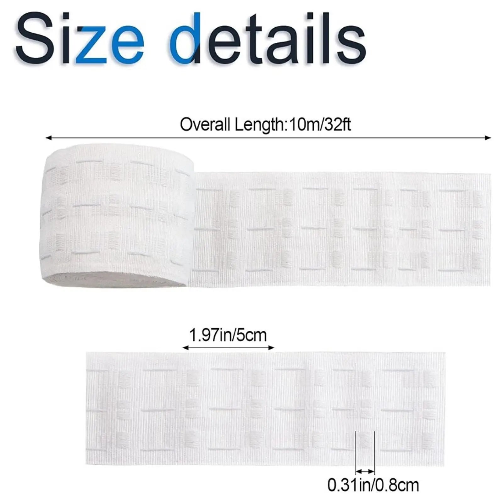 Curtain Stains Tape Professional Curtain Accessories for Bathroom Windows Zpaxo