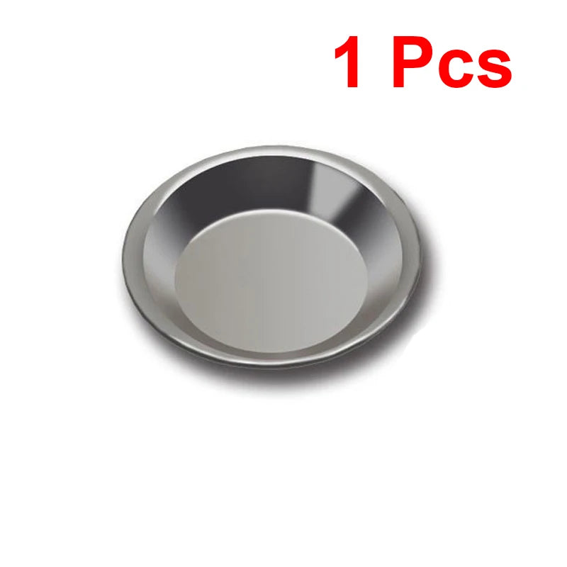 1-10pcs Stainless Steel Painting Palette Spouted Color Bowls Oil Paint Trays Paint Color Mixing Cups For Art Stationery Supplies Zpaxo 1pcs No mouth