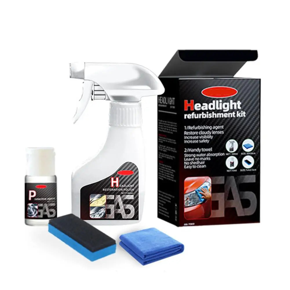Car Headlight Restoration Kit – Scratch & Haze Remover Headlight Restoration Kit Zpaxo A