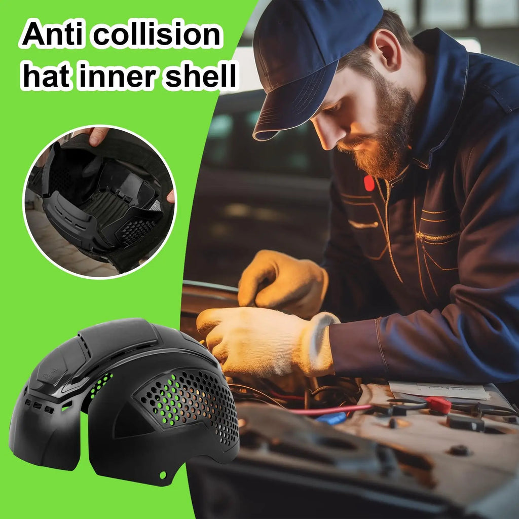 Hard Hat Insert Breathable Safety Bump Helmet Hard Caps Accessories for Inside Work Training Outdoor Sports Ball Games Zpaxo