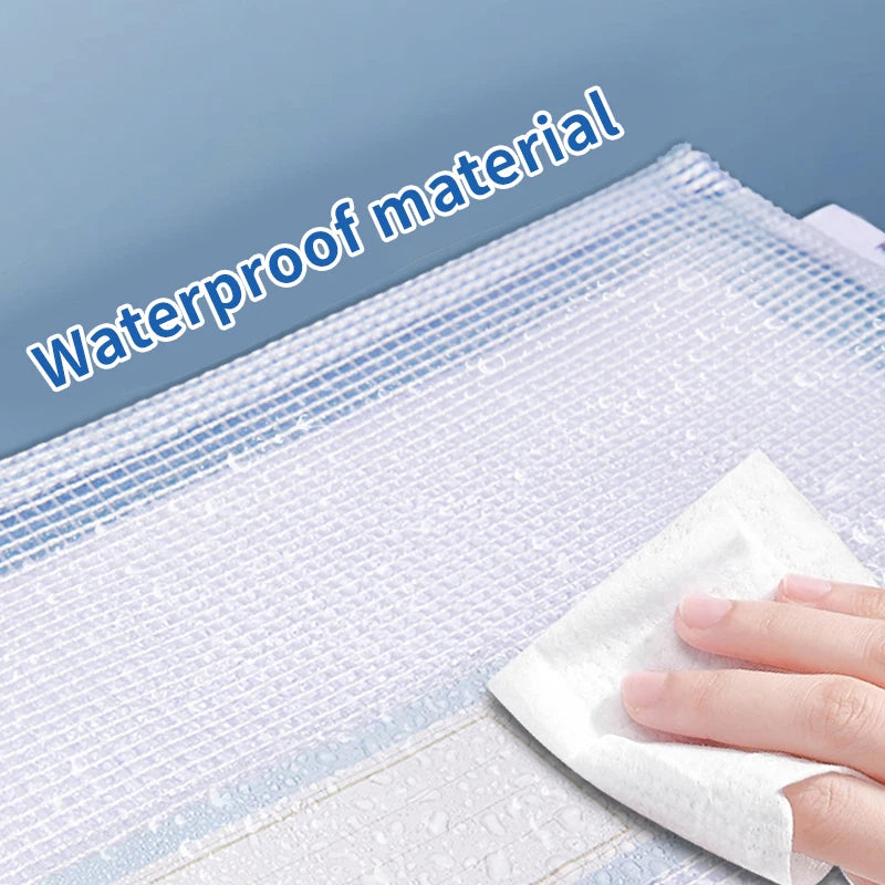 A4 Stationery Storage Bag Double-layer Mesh Zipper Bag Large Capacity Organizer A5 Folders School Office Supplies Stationary Bag Zpaxo