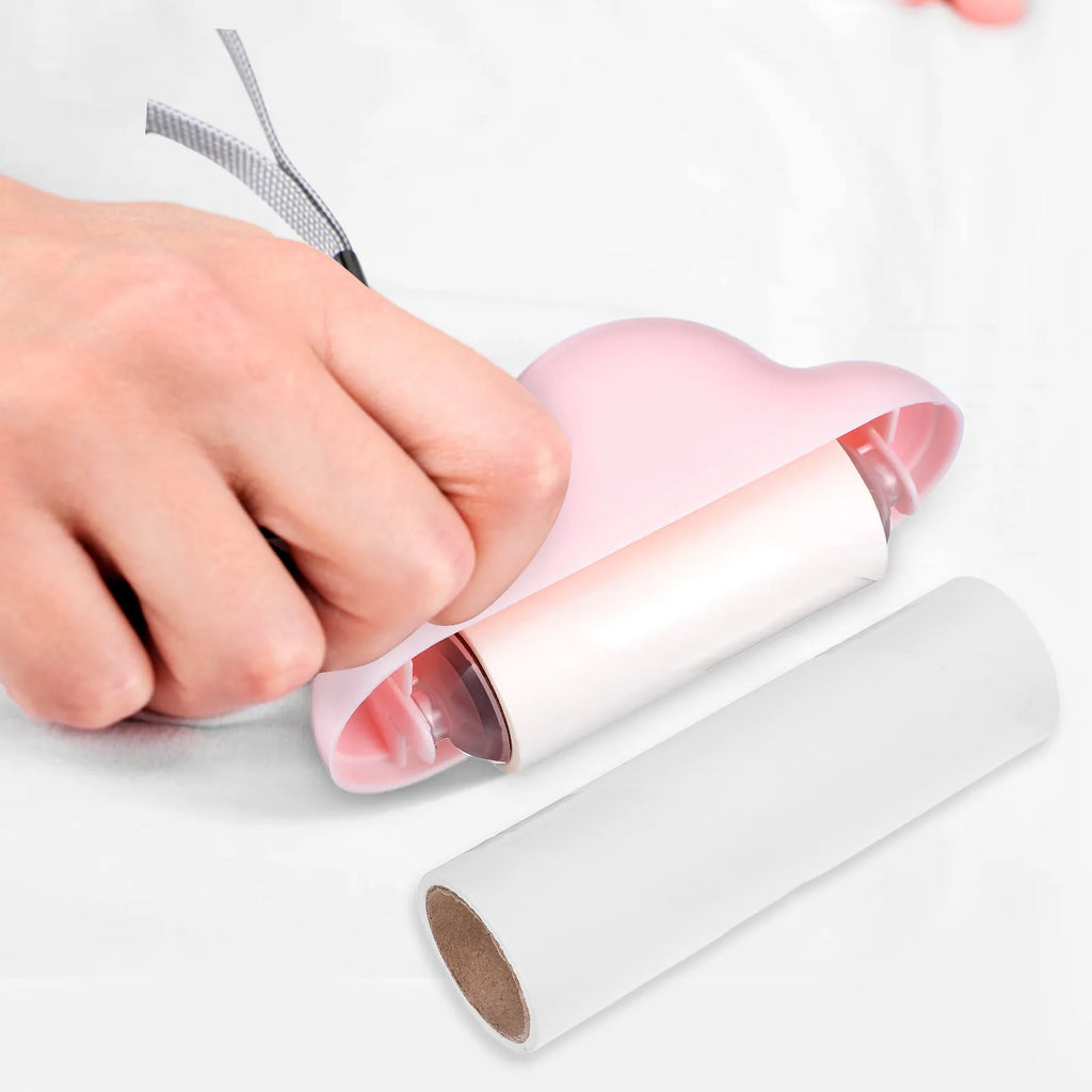 2 Rolls Sticky Lint Roller Replacement Adhesive Sheets Pet Hair