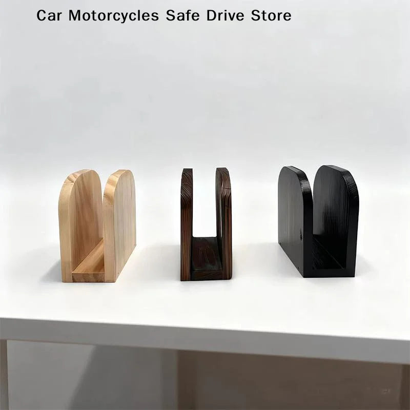 Wooden Napkin Holder Tissue Box Countertop Dispenser Kitchens Dining