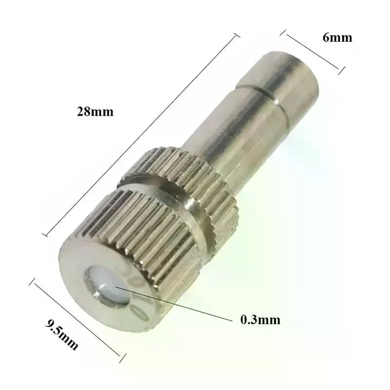4 Head Garden Watering Reptile Fogger Mister Quick Connecting Nozzle Zpaxo