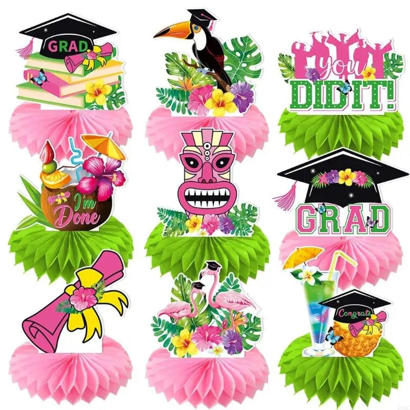 1 Hawaiian Graduation Party Decoration Bright Designs