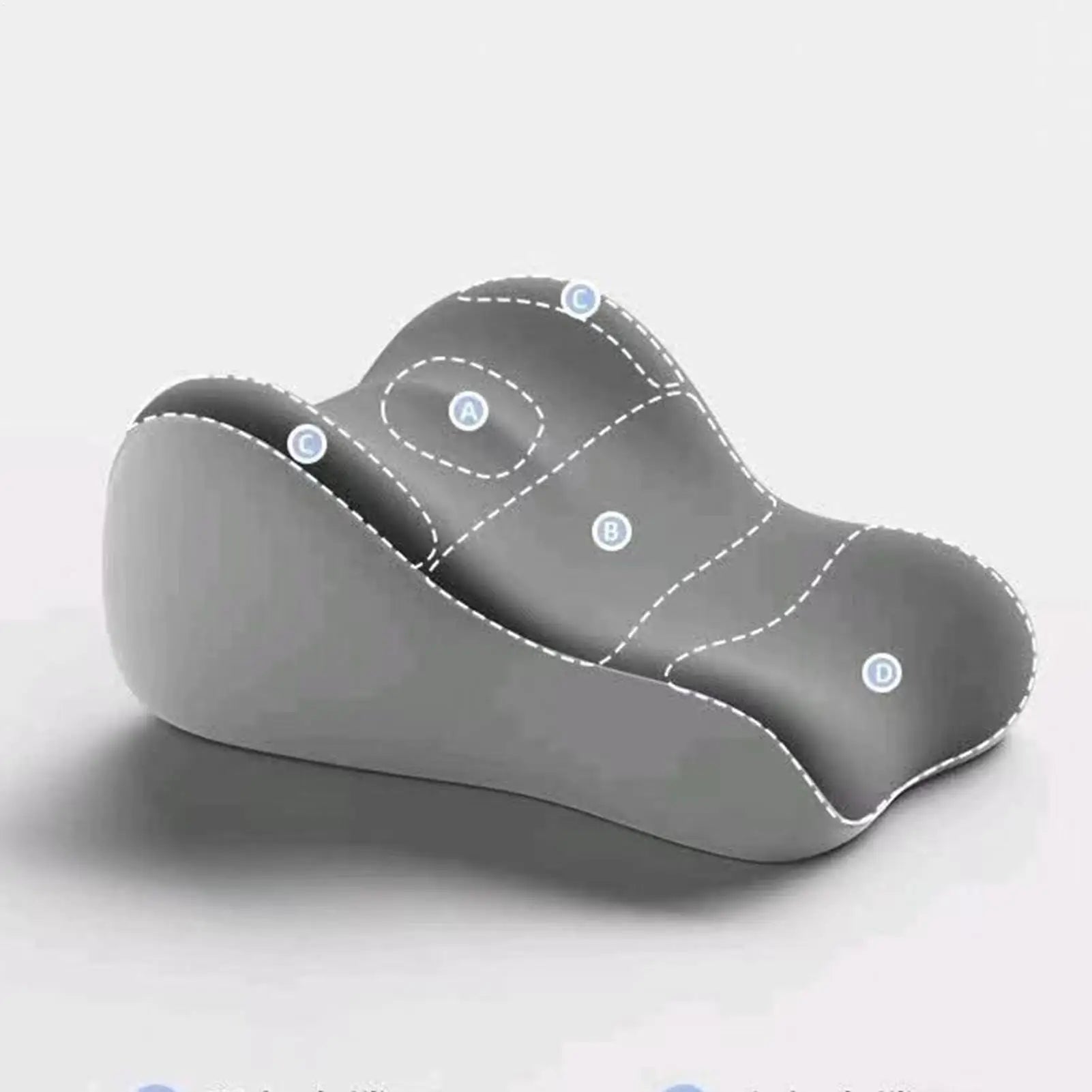 Wedge Pillow Comfortable Positioning Non-slip Cushion Snoring Reading