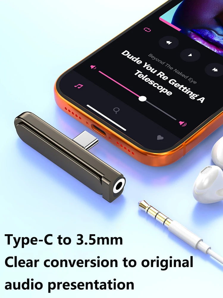 360 Rotating 240W USB C Bracket Adapter Fast Charging Phone Cable