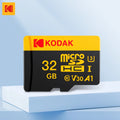 KODAK Micro SD Card 128GB 64GB 32GB 16GB Class 10 U3 100MB/s TF Memory Card + SD Adapter for 4K Video Drone Phone Zpaxo U3 32G