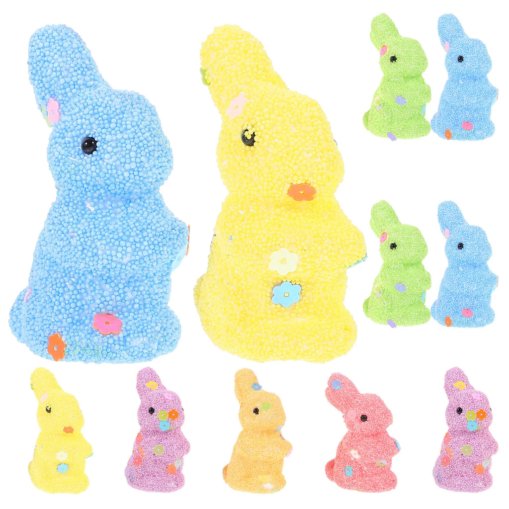 Foams Rabbit Decorations Easter Bunny Table Decoration Cute Small