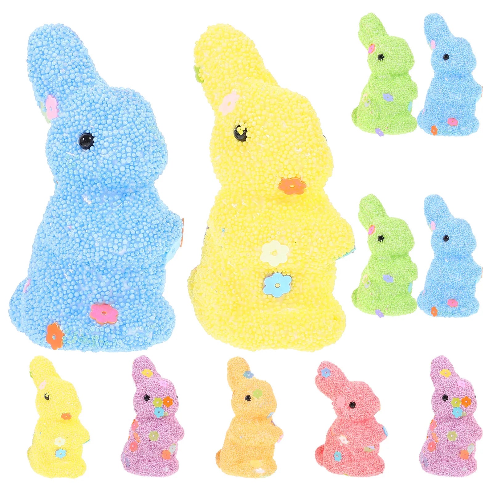 Foams Rabbit Decorations Easter Bunny Table Decoration Cute Small