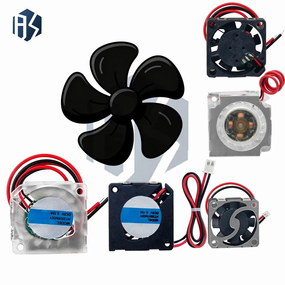 RFA1804 1804 & 2006 DC5V Mini Ultra-Thin Brushless Turbine Fan 13000RPM 10000RPM High Speed Heat Dissipation Cooling Fan Zpaxo