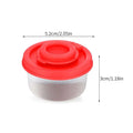 Salt and Pepper Shaker Mini Plastic Pepper Shakers with Sealed Lids Seasoning Dispenser Bottle Container for Home Outdoors Zpaxo Red