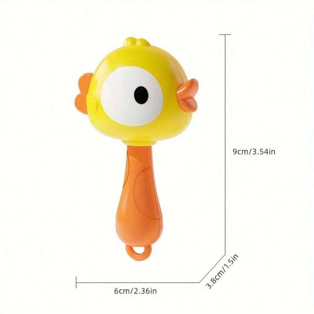 Cute Animal Hand Cranked Bell Early Childhood Learningtoy That