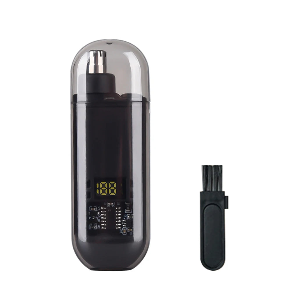 Nose Hair Trimmer Men Mini Electric Clipper USB Rechargeable Painless