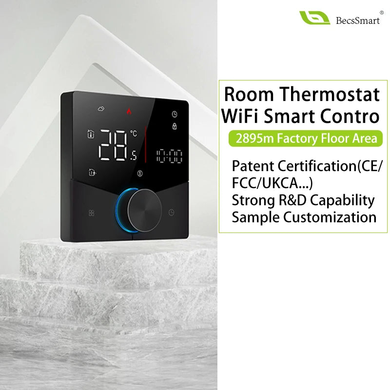 ZigBee/Wifi Warm Floor Room Heating Thermostat Temperature Controller For Water/Electric/Gas Boiler Tuya Smart Life Alexa Home Zpaxo