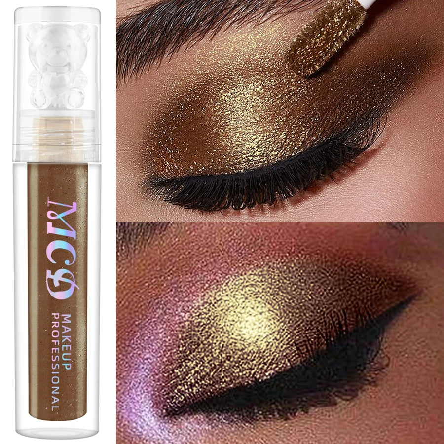 Pearlescent Eyeshadow Pencil Stick Brown Eye Shadow Pen Makeup