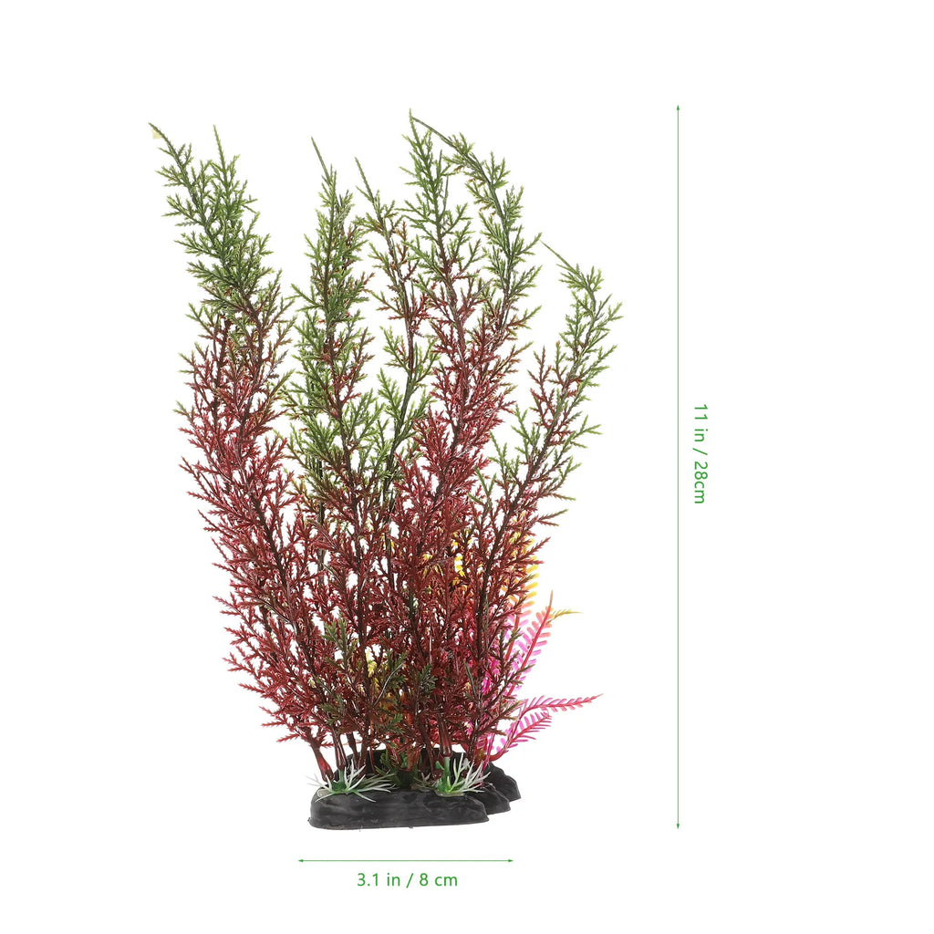 Realistic Aquarium Grass Fish Tank Plants Artificial Decor Wear